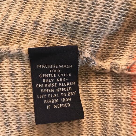 CHAPS LINEN COTTON BLEND TOP SIZE XS - Picture 4 of 4